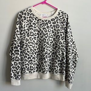 Target cheetah pullover